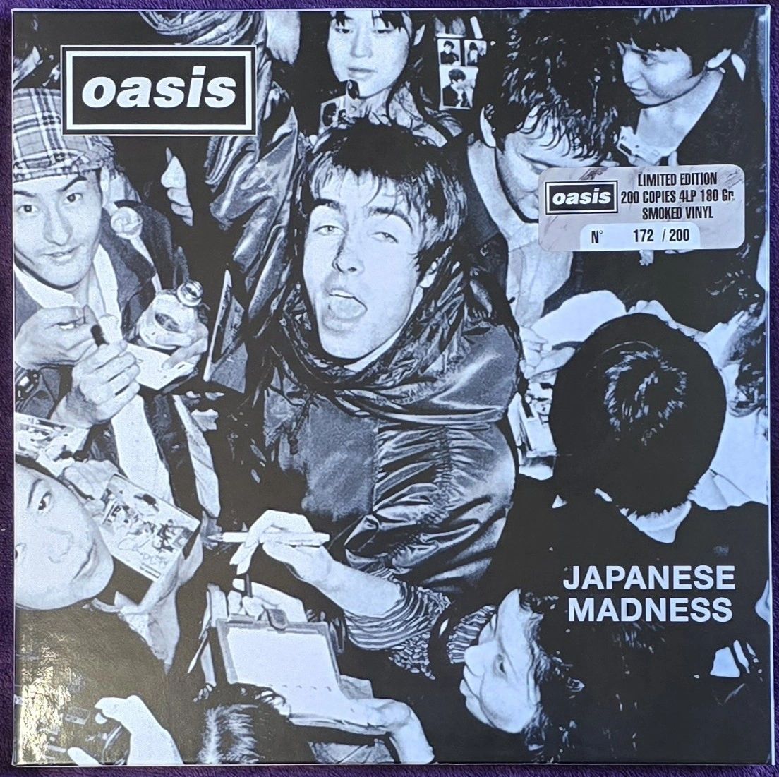 ★OASIS★JAPANESE MADNESS★限定アナログ4枚組BOXセット★ ☆OASIS☆JAPANESE MADNESS☆限定アナログ4枚組BOXセット